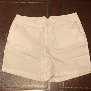 Columbia white shorts
